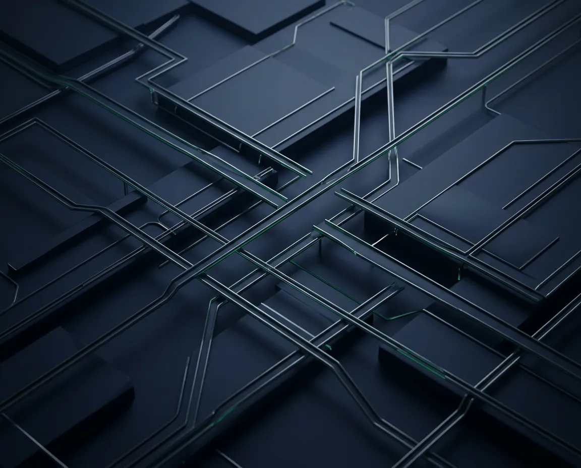 Abstract visualization of business process routing and pipeline leakage points