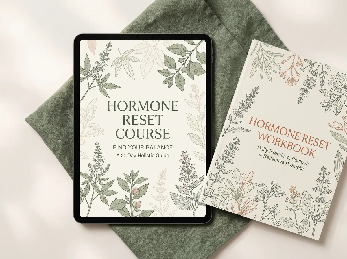 Hormone Reset Course Digital Materials and Protocol Mockup