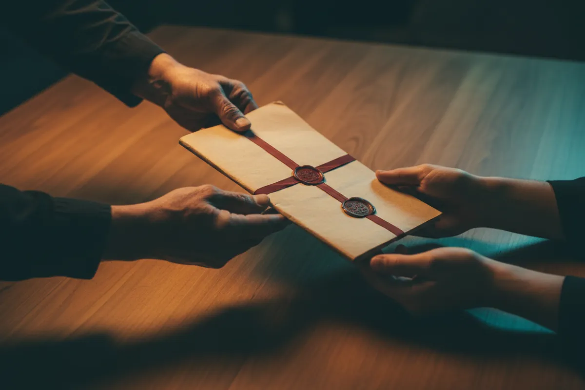 Legal document signing for generational transfer