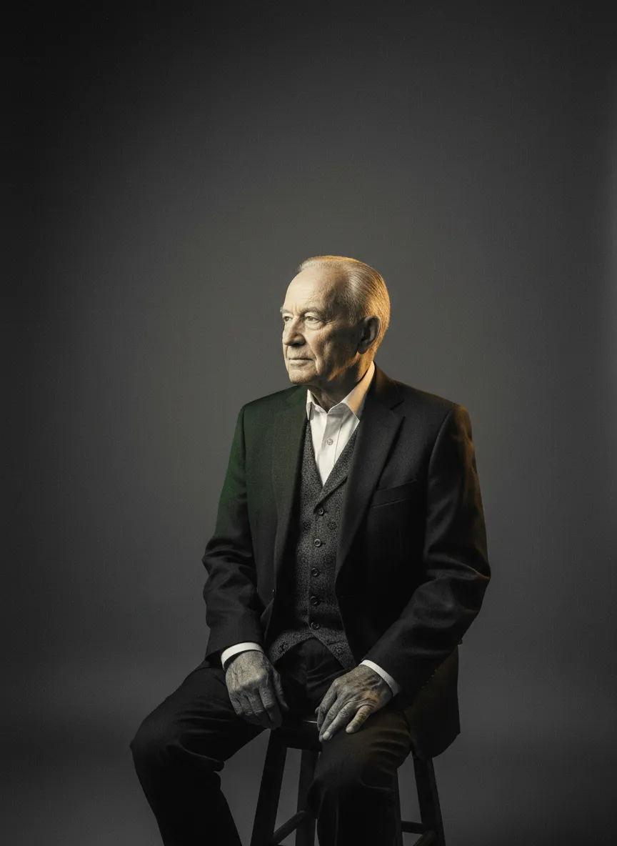 Portrait of a community elder, emphasizing heritage and legacy