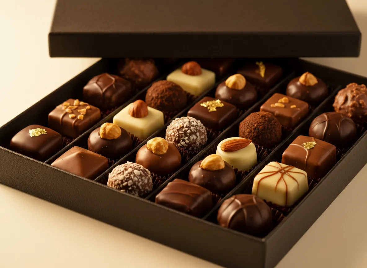 Featured chocolate box