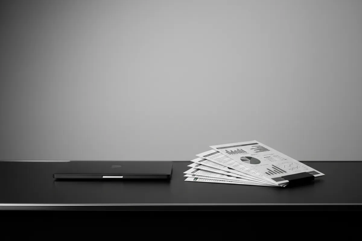 Debt Consolidation in monochrome