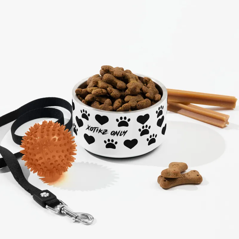 XO Monogram Pet Bowl