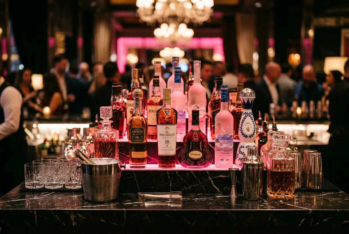 How Much Alcohol Do You Need for a Party alcohol calculator and bar setup