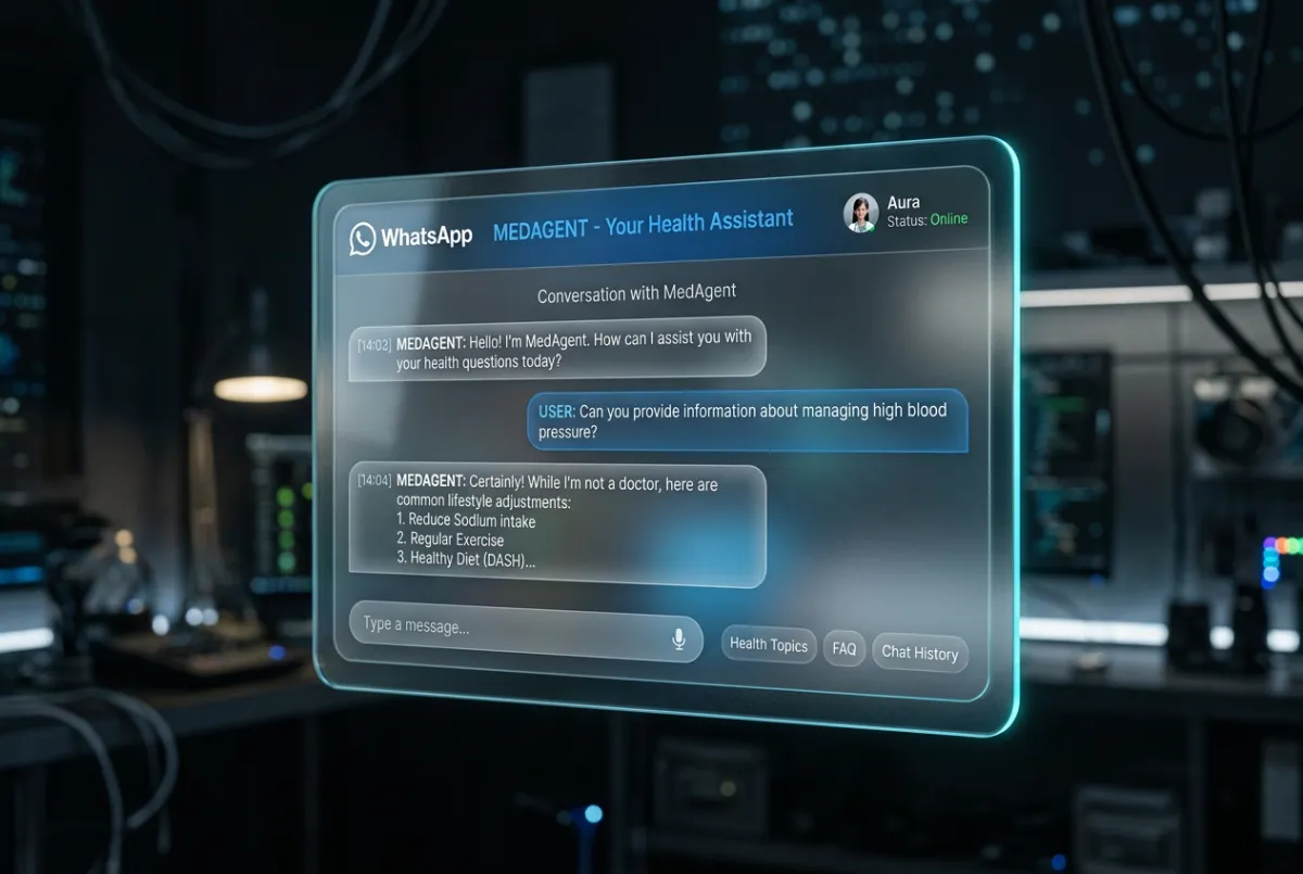 Panel interactivo Agente de WhatsApp IA