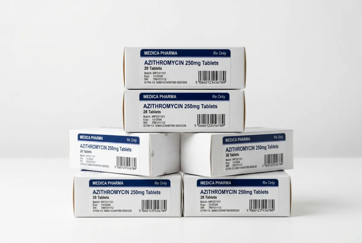 Secondary pharmaceutical packaging cartons and outer box labels
