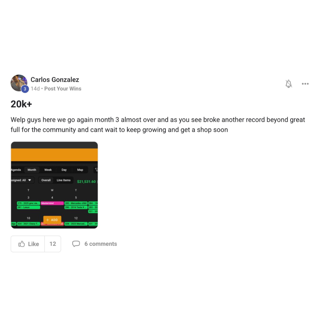 Student result screenshot