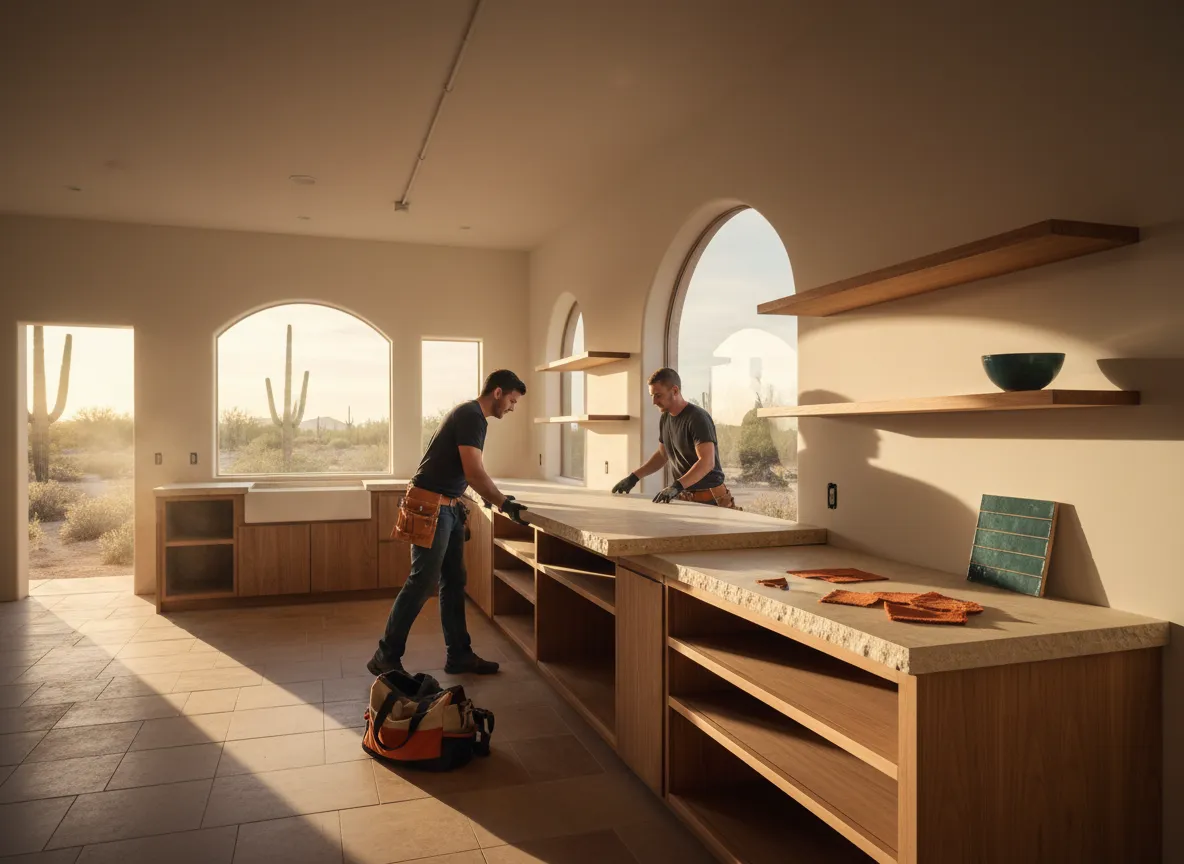 Kitchen renovation funded by home equity