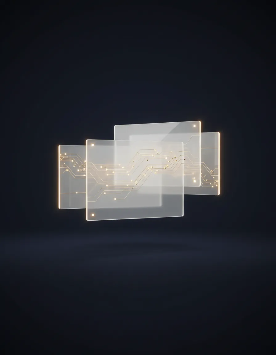 AI Front Desk Automation Dashboard with Premium Consulting Design