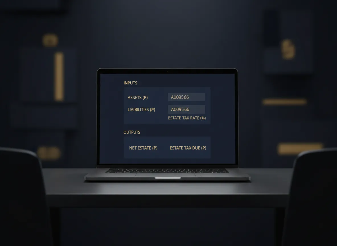 Calculator: Eliminate Forced Asset Sales mockup