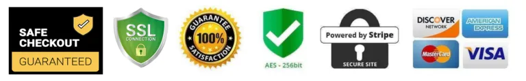 Trust Badges: Safe Checkout, SSL, Satisfaction Guaranteed