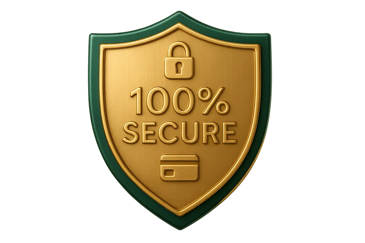 Secure Trust Banner featuring SSL and secure payment badges