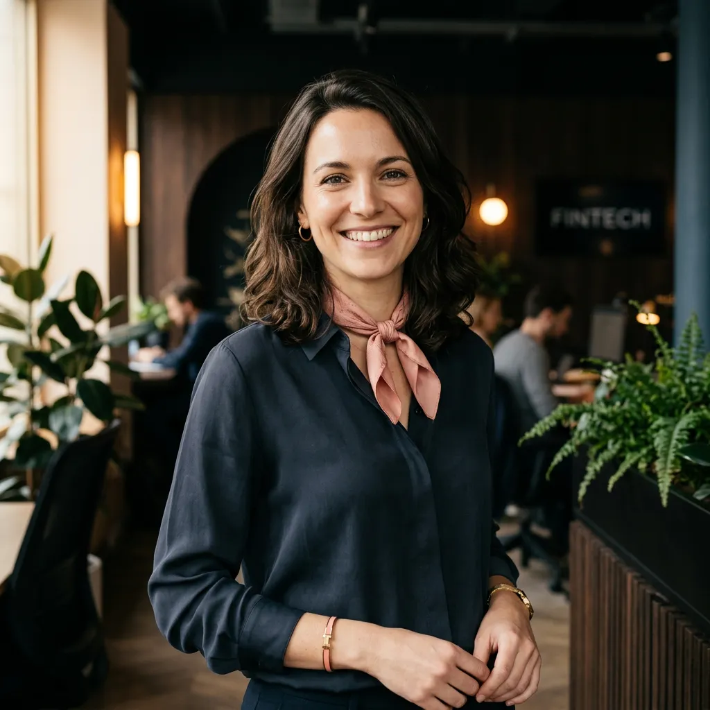 Chloe Dupuis, Fintech Co-Founder portrait