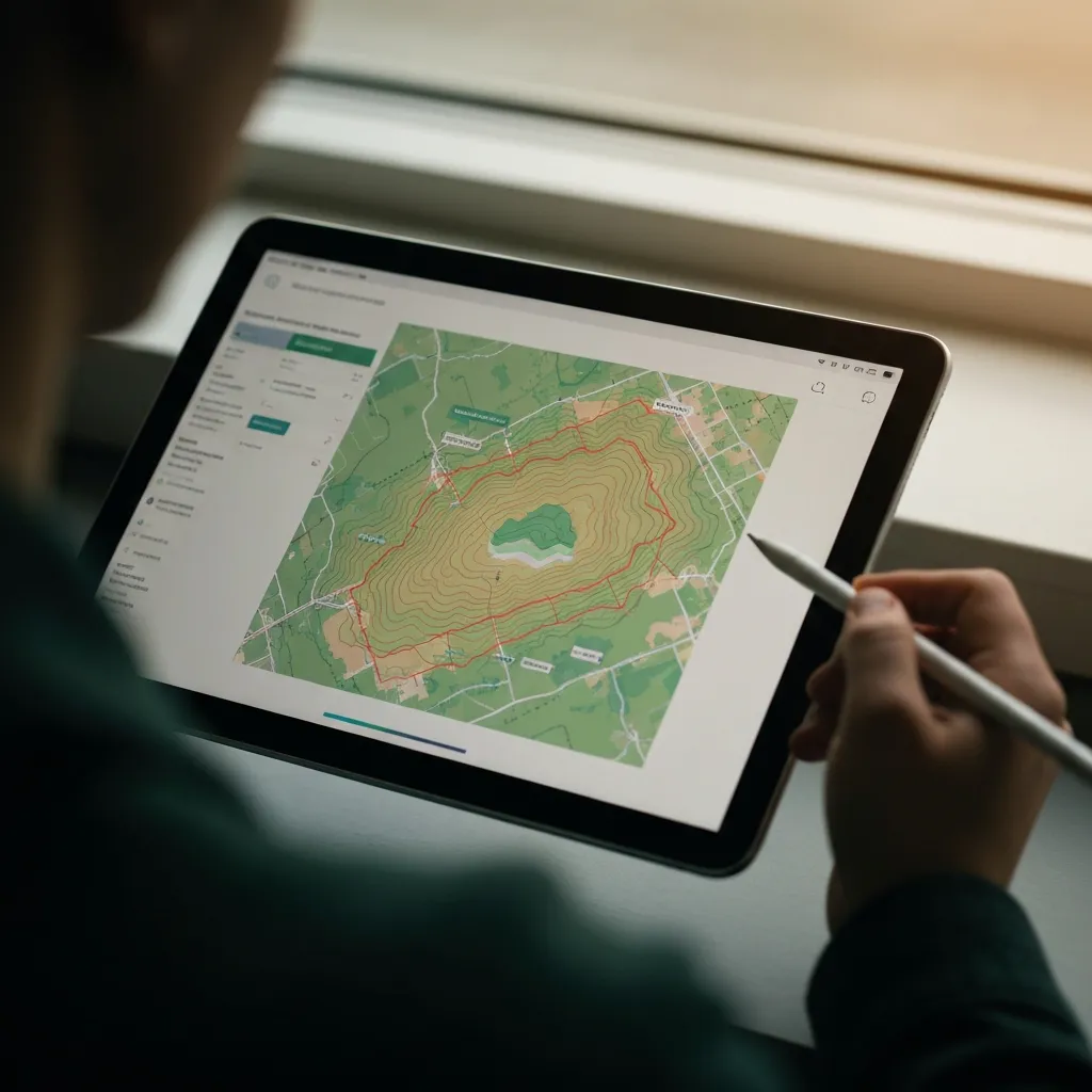 County GIS map analysis