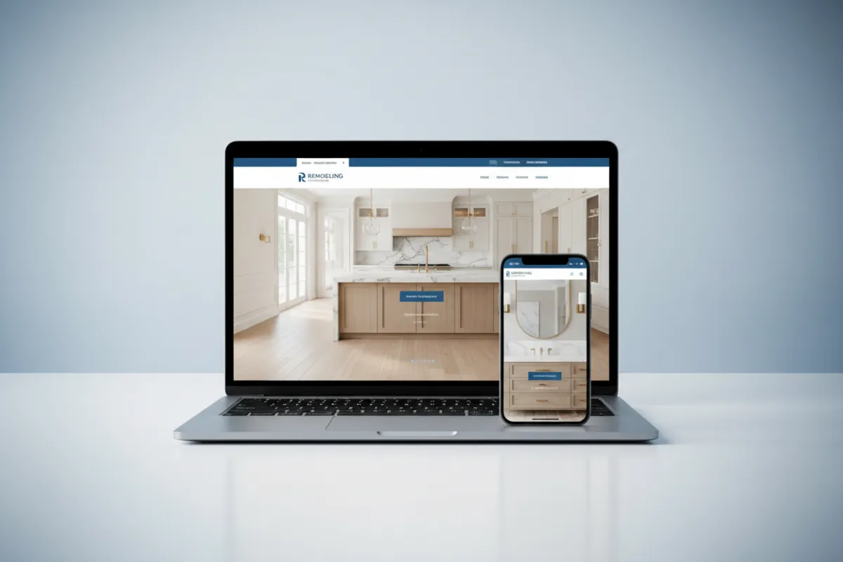 Remodeling website preview
