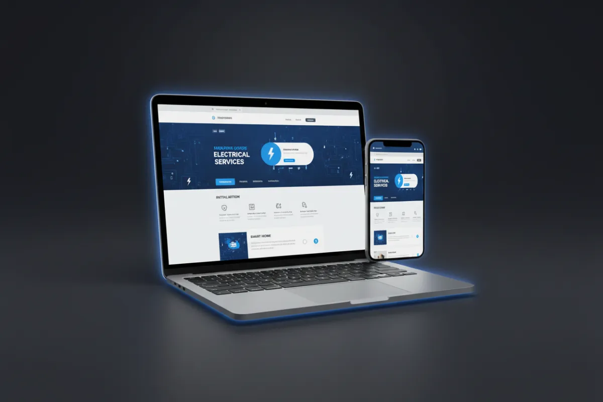 Electrical website preview