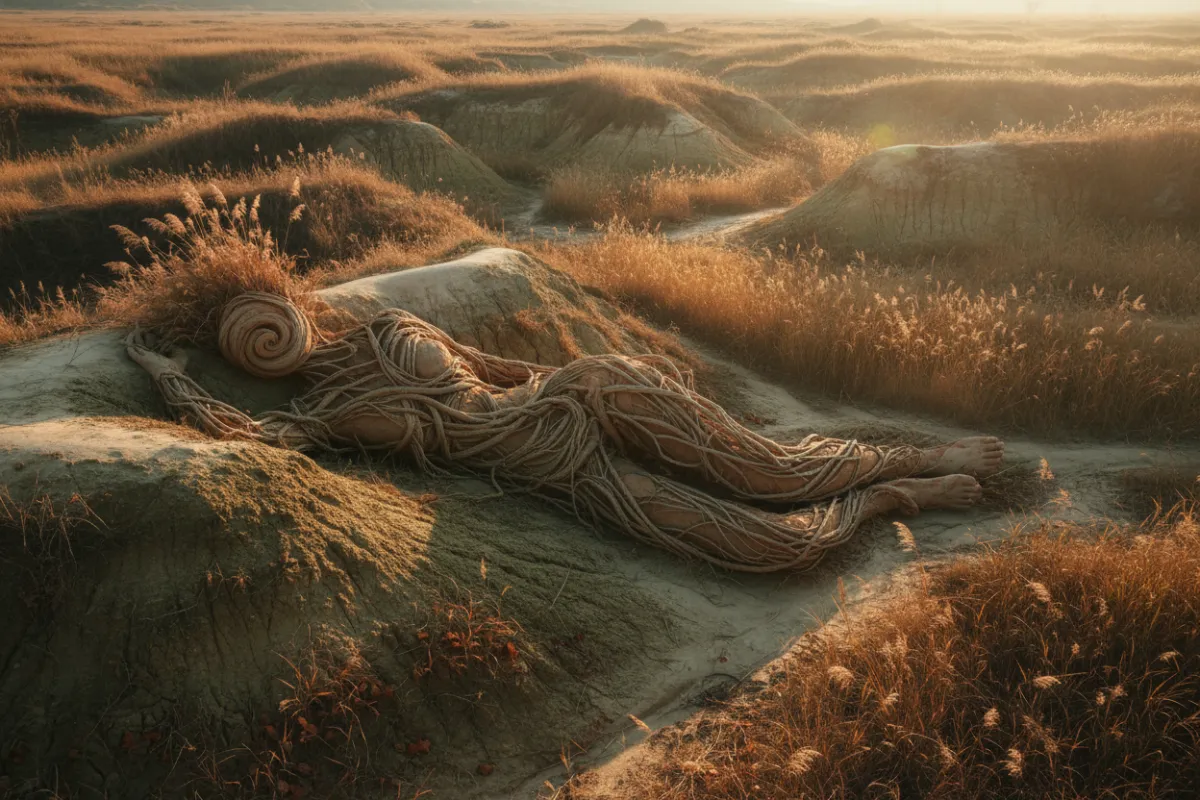 Grounding nature texture in earthy tones (no face)
