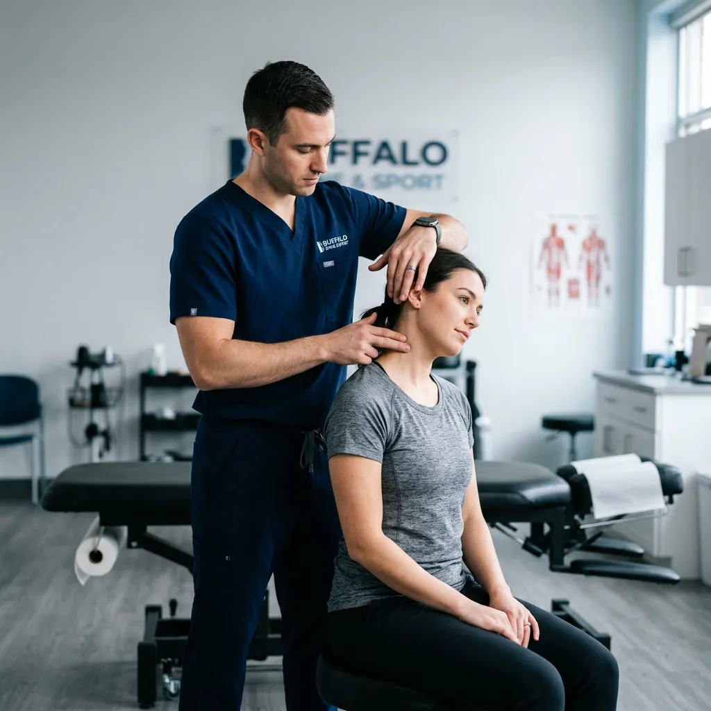 Clinical assessment of cervical spine mobility and neck soft tissue response