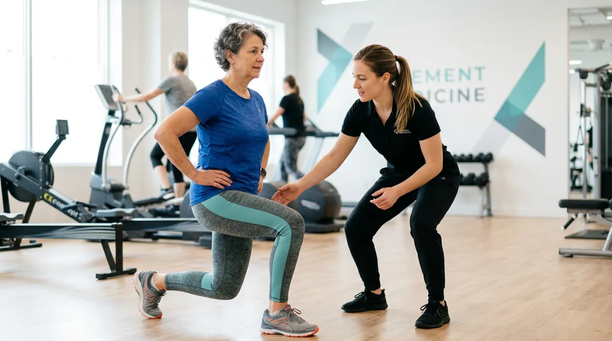 Dynamic diverse people engaging in energetic functional movement and everyday wellness