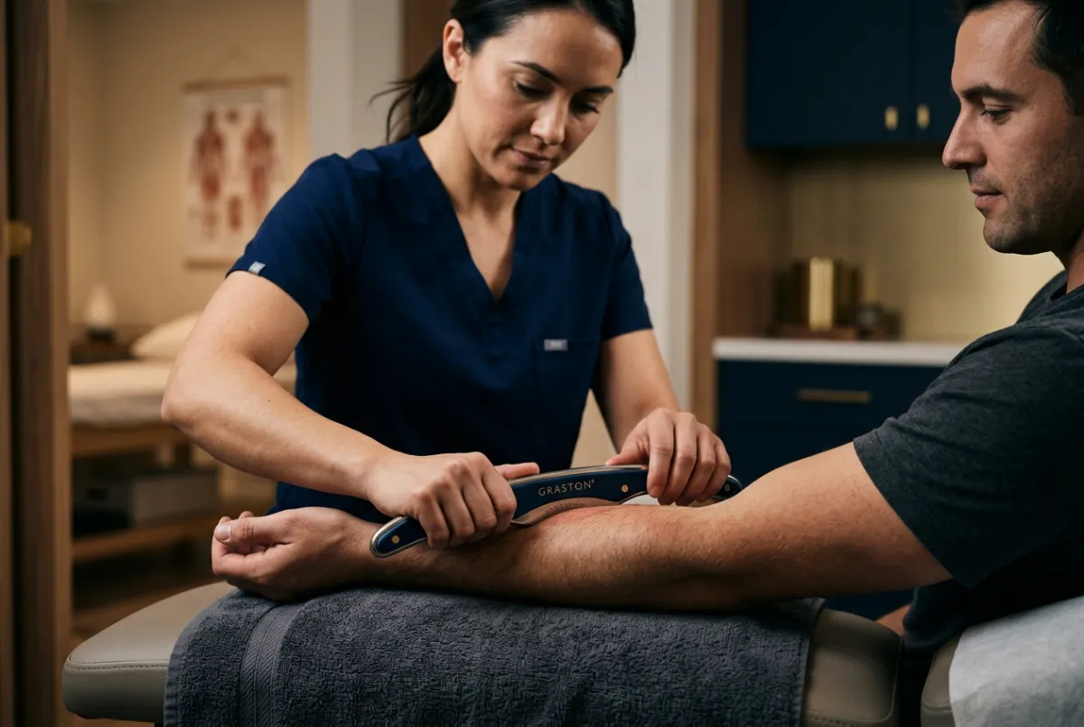 Graston technique instrument-assisted soft tissue mobilization