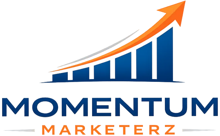 Momentum Marketerz illustration logo