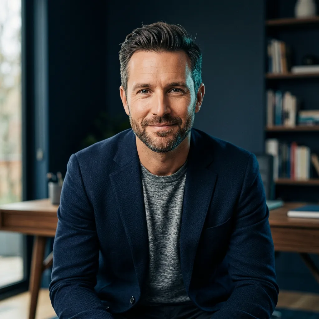 Busy Professional Client Portrait