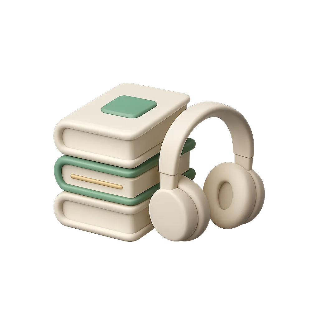 Ebooks and audiobooks icon