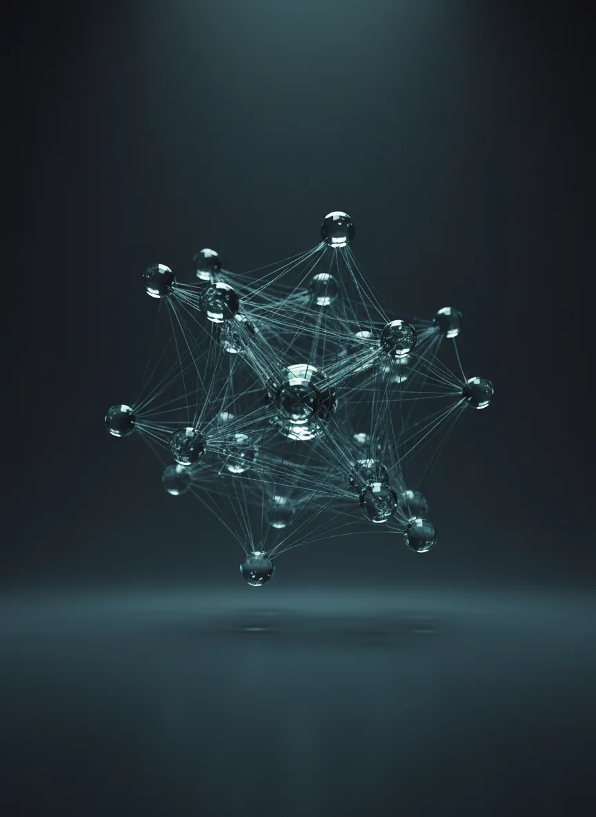 Abstract desaturated corporate strategy