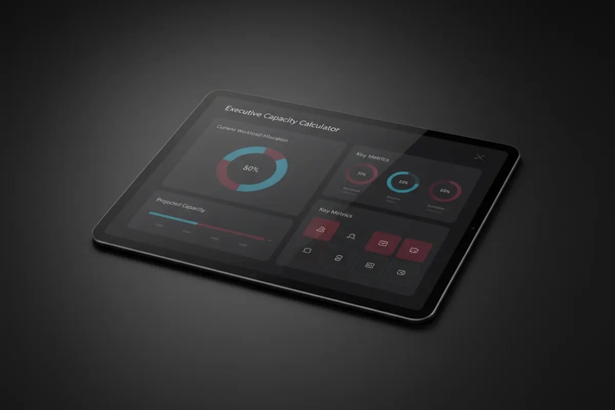 Executive Capacity Calculator preview