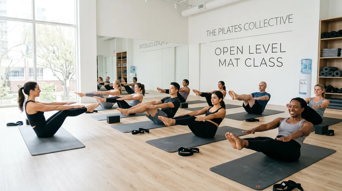 Pilatesstick open level class