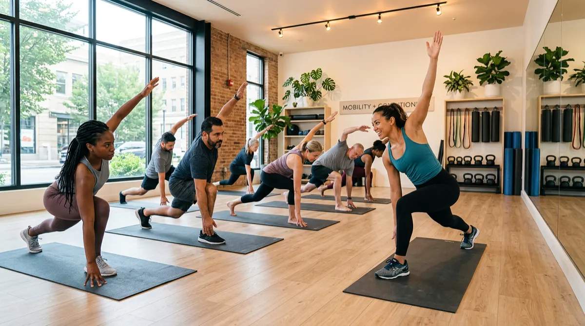 Mobility and Conditioning stretch class
