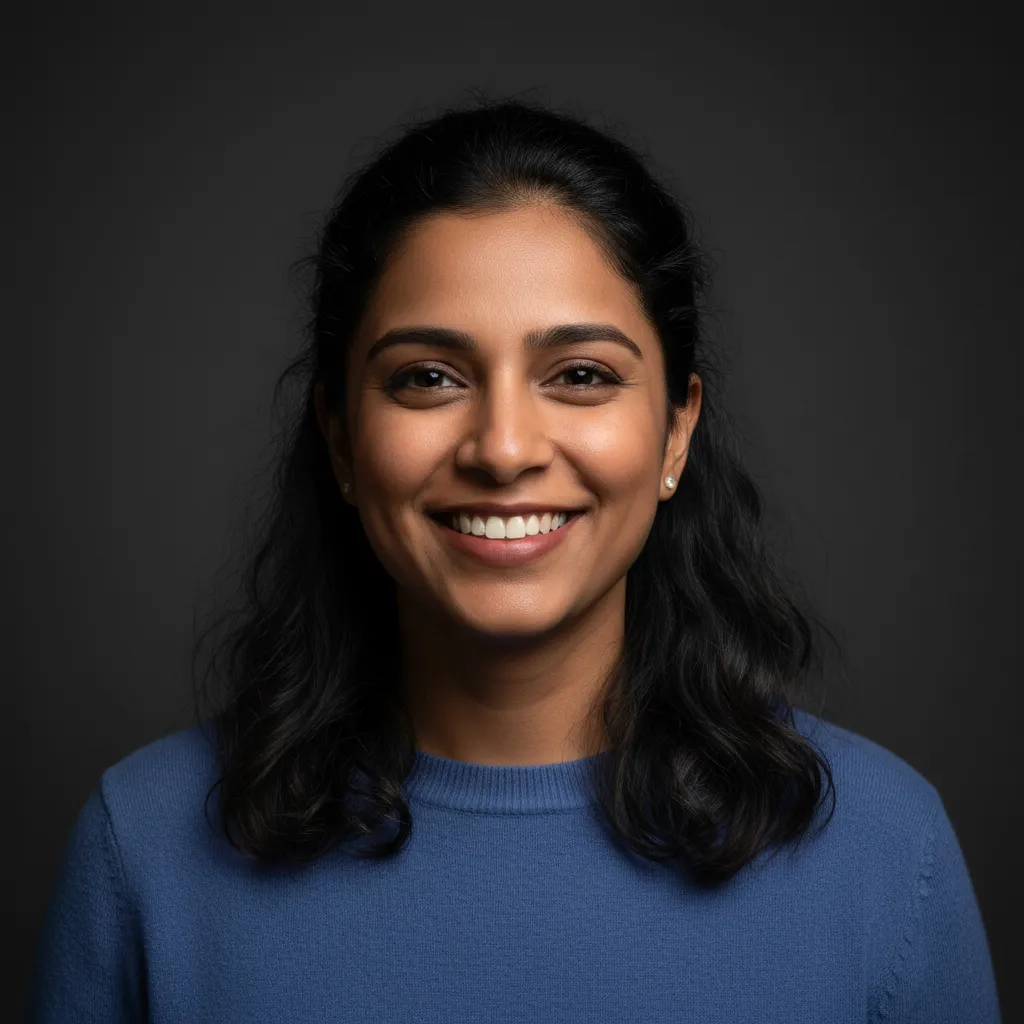 Portrait of customer Maria P.