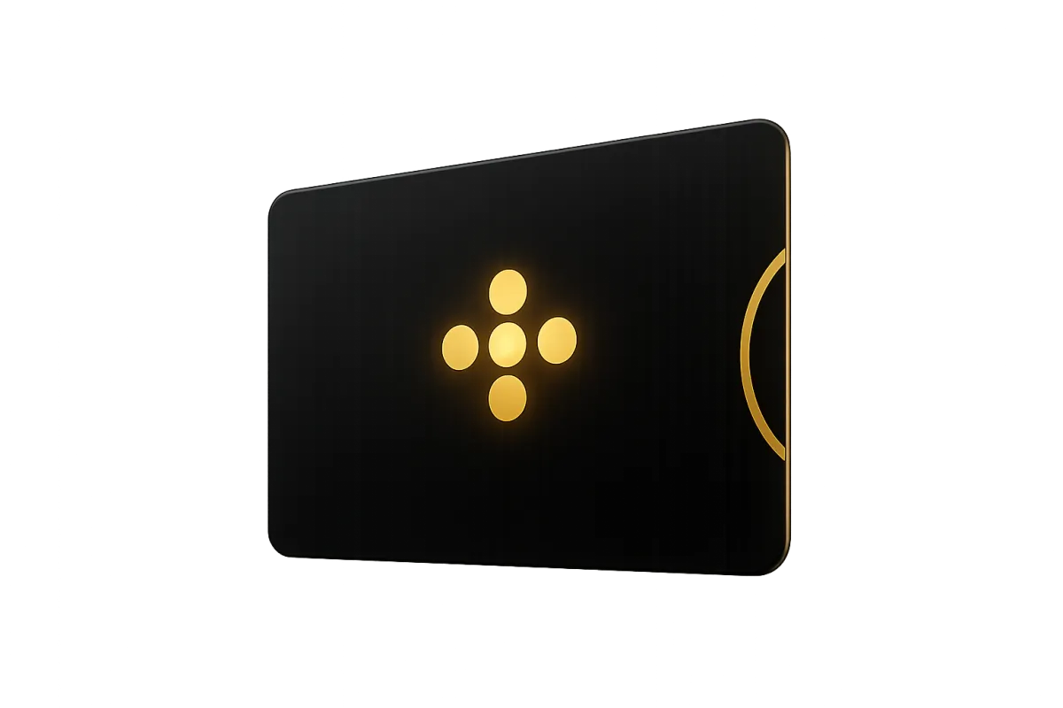Mockup de tarjeta de Recompensas