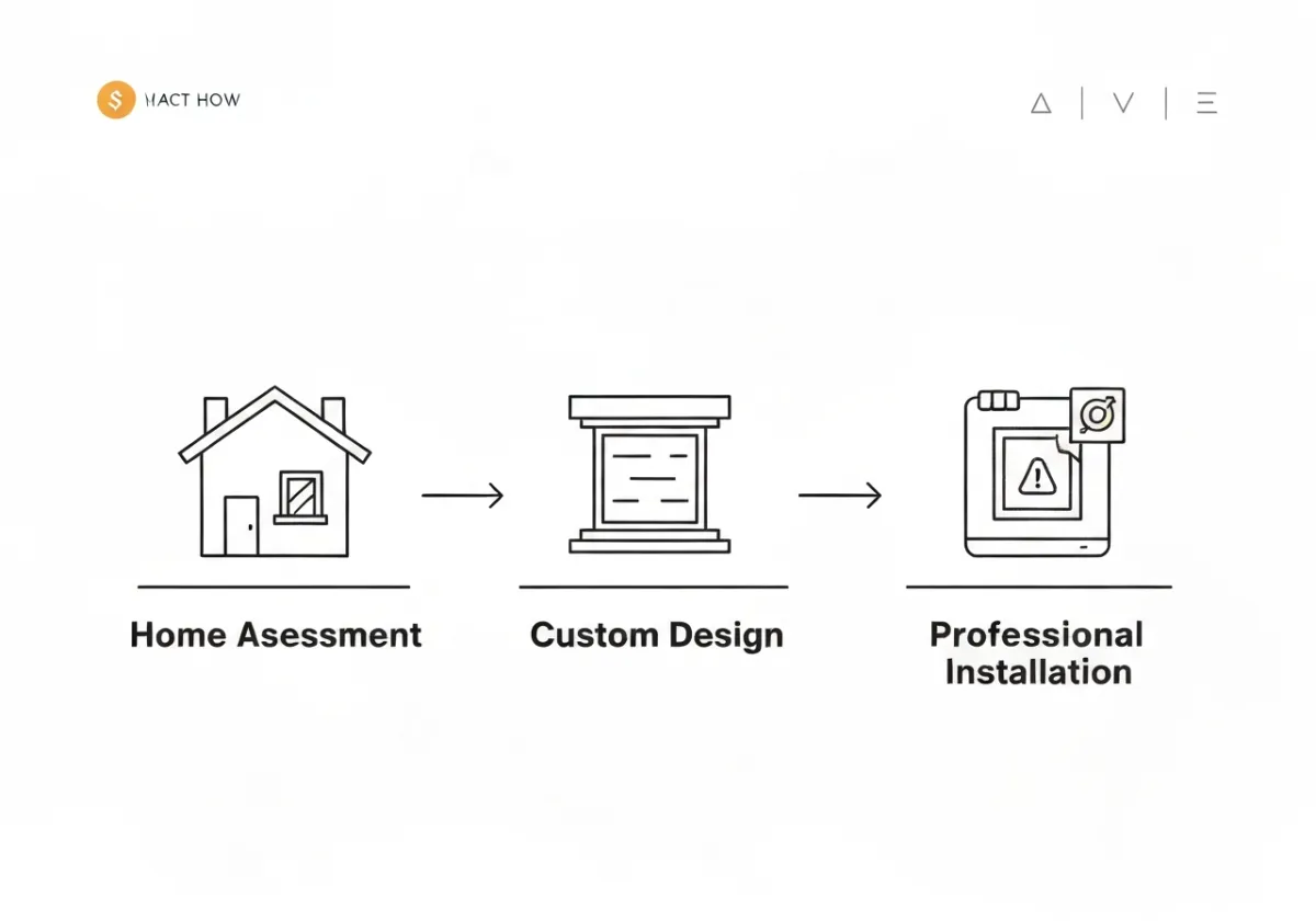 Solar installation management platform mockup