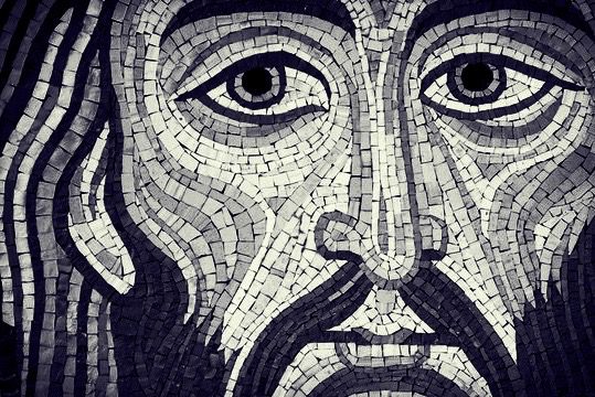 Sketch of Jesus Face