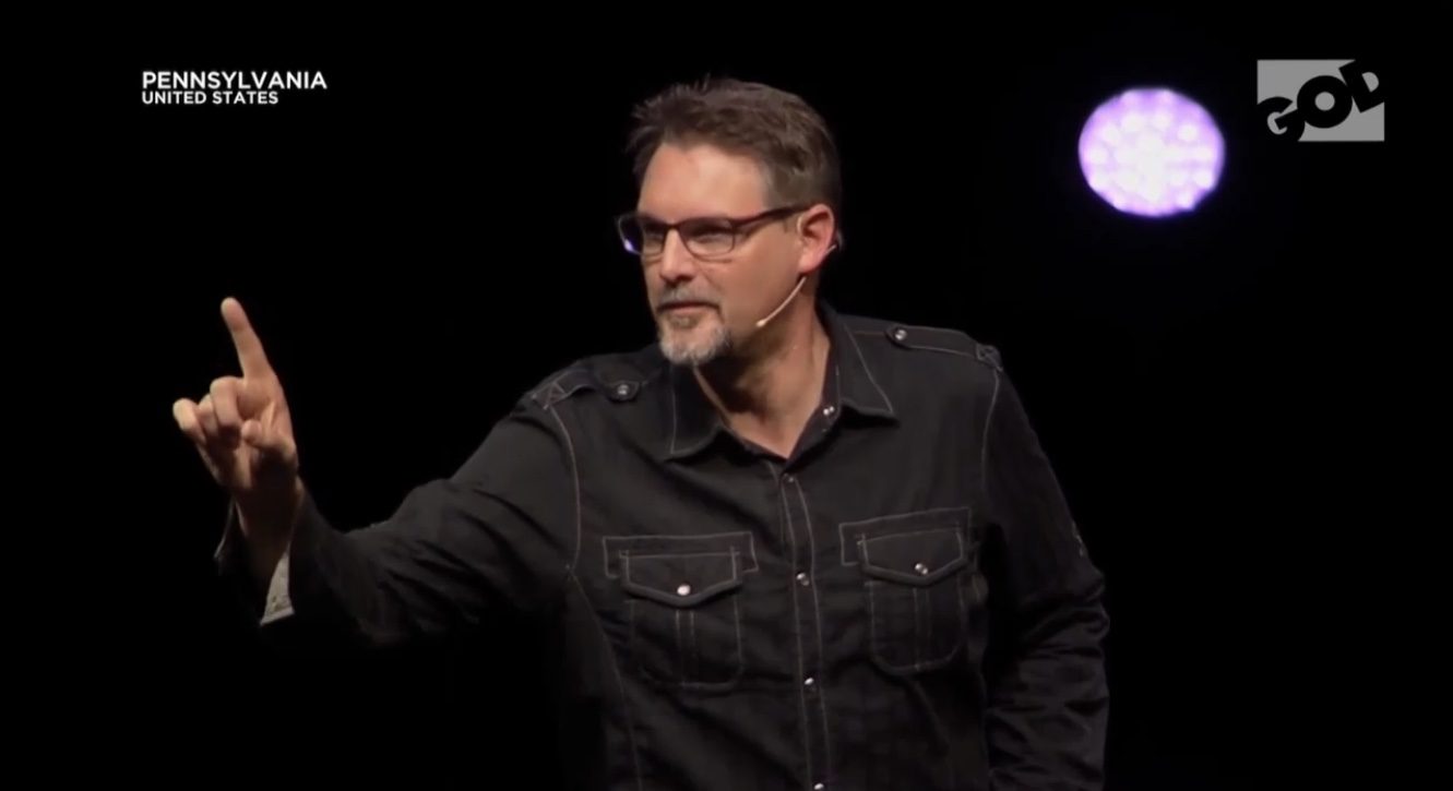 Man Speaking