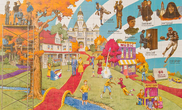 Big Dreams Grow in Carthage by Andy Thomas poster