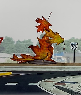 Maple Leaf Sculpture