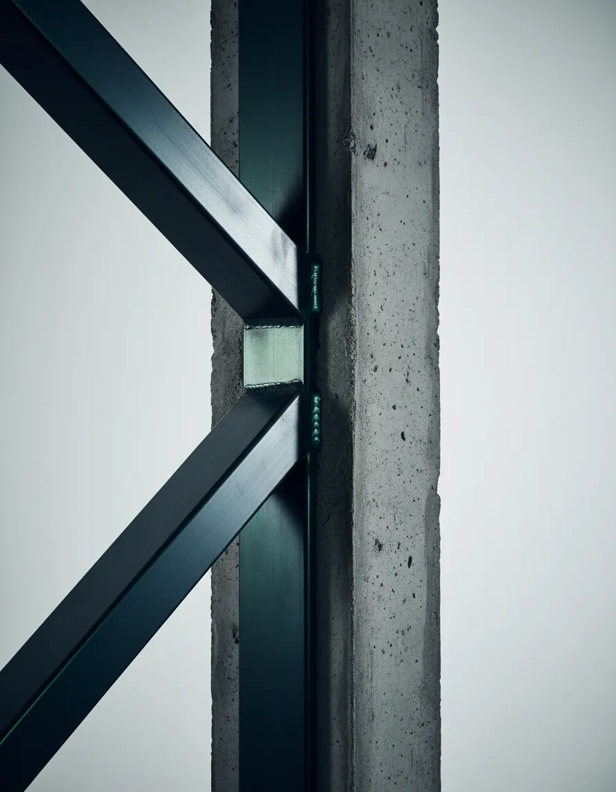 Architectural detail reflecting precision