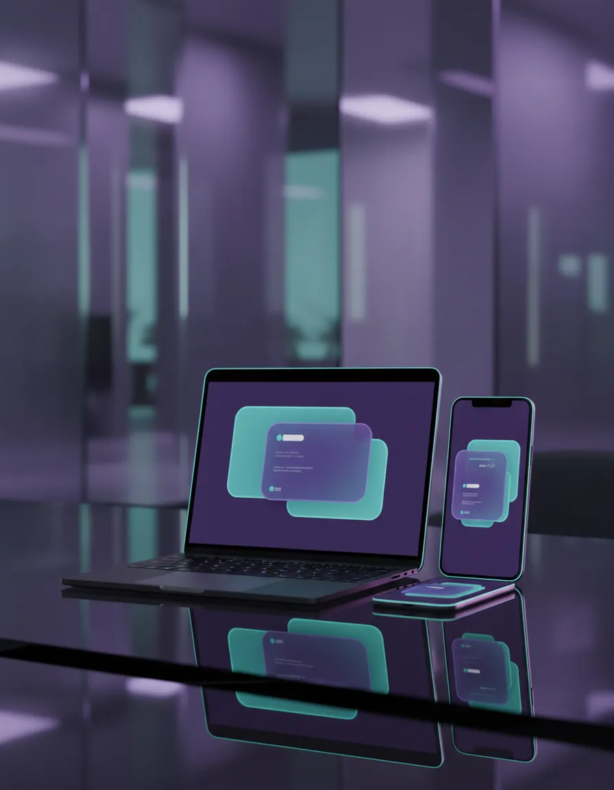 Modern Web Design Interface