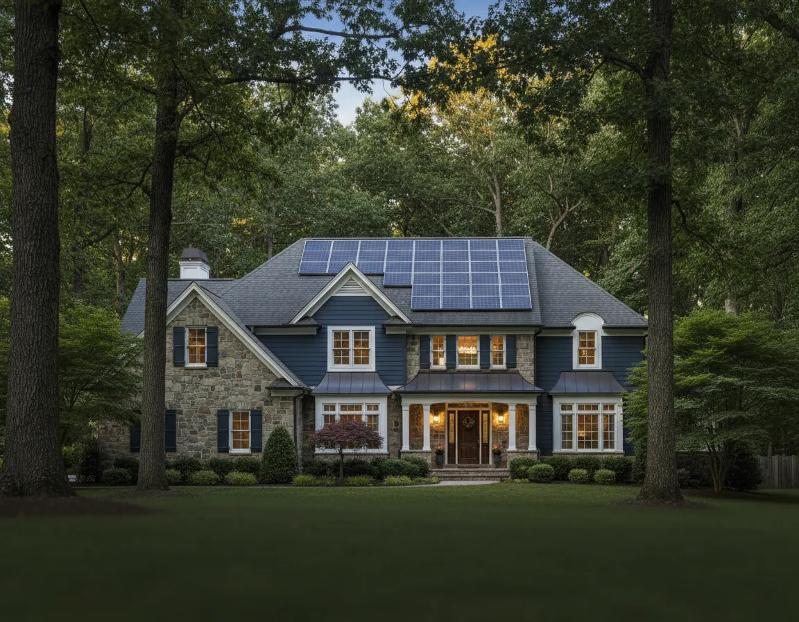 Severna Park residential solar panel installation