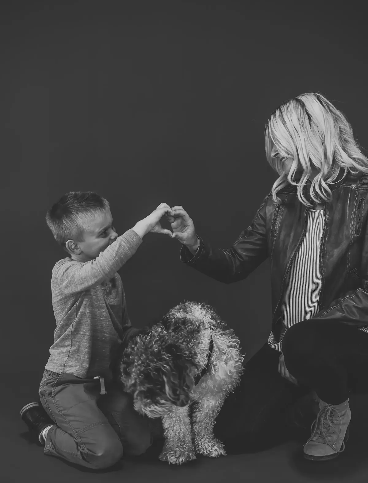 Leanne with her family