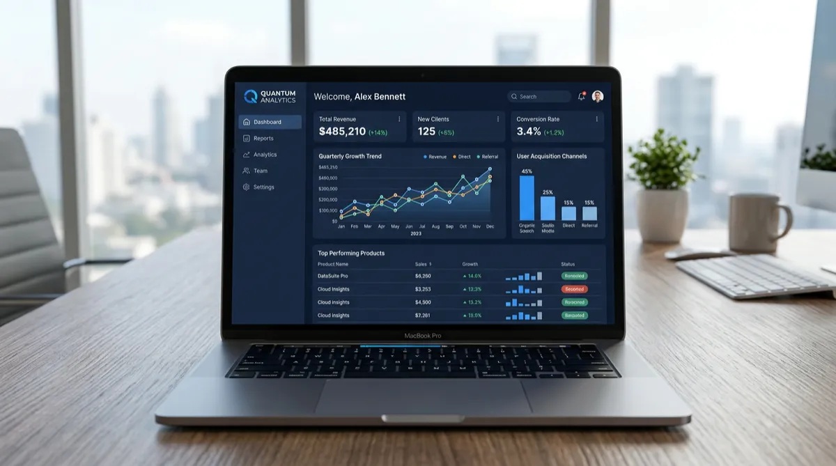 SaaS Platform Modernization Dashboard