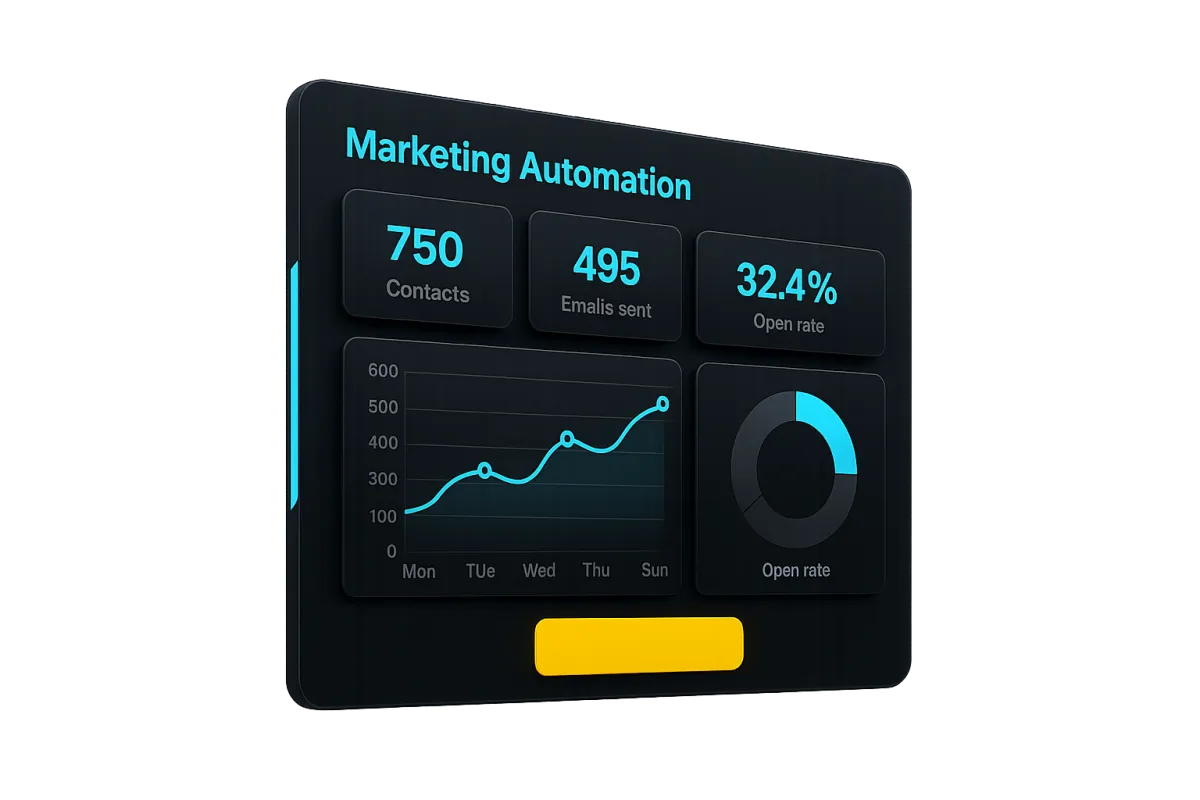 Platform CRM and Automation Dashboard