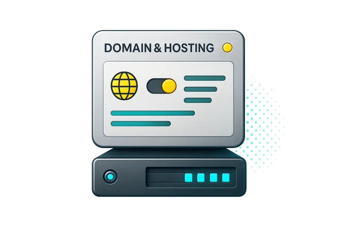 Domain Registration and Hosting Management Interface