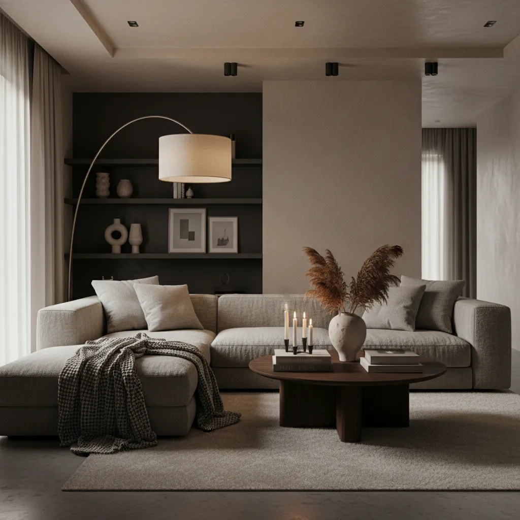 Lead consultant reviewing plans in a bright studio