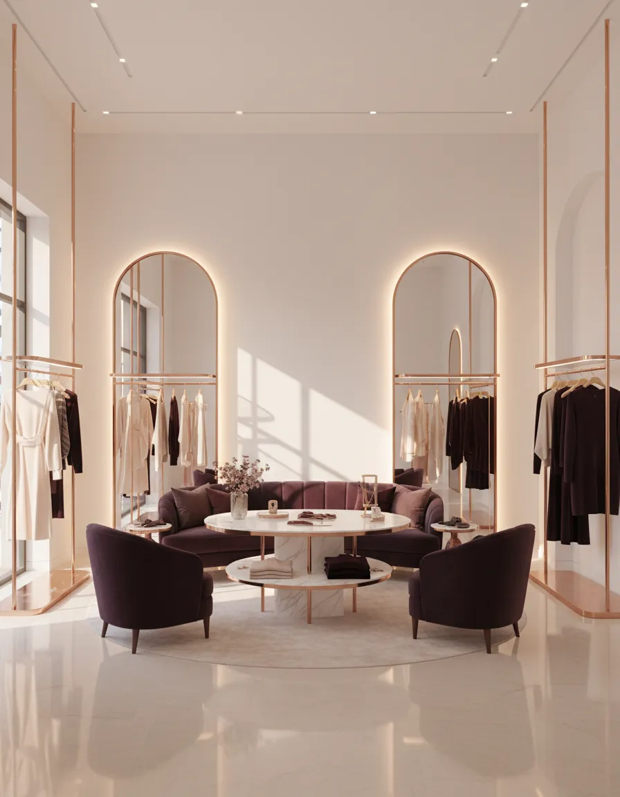 Luxurious Marachy global boutique interior
