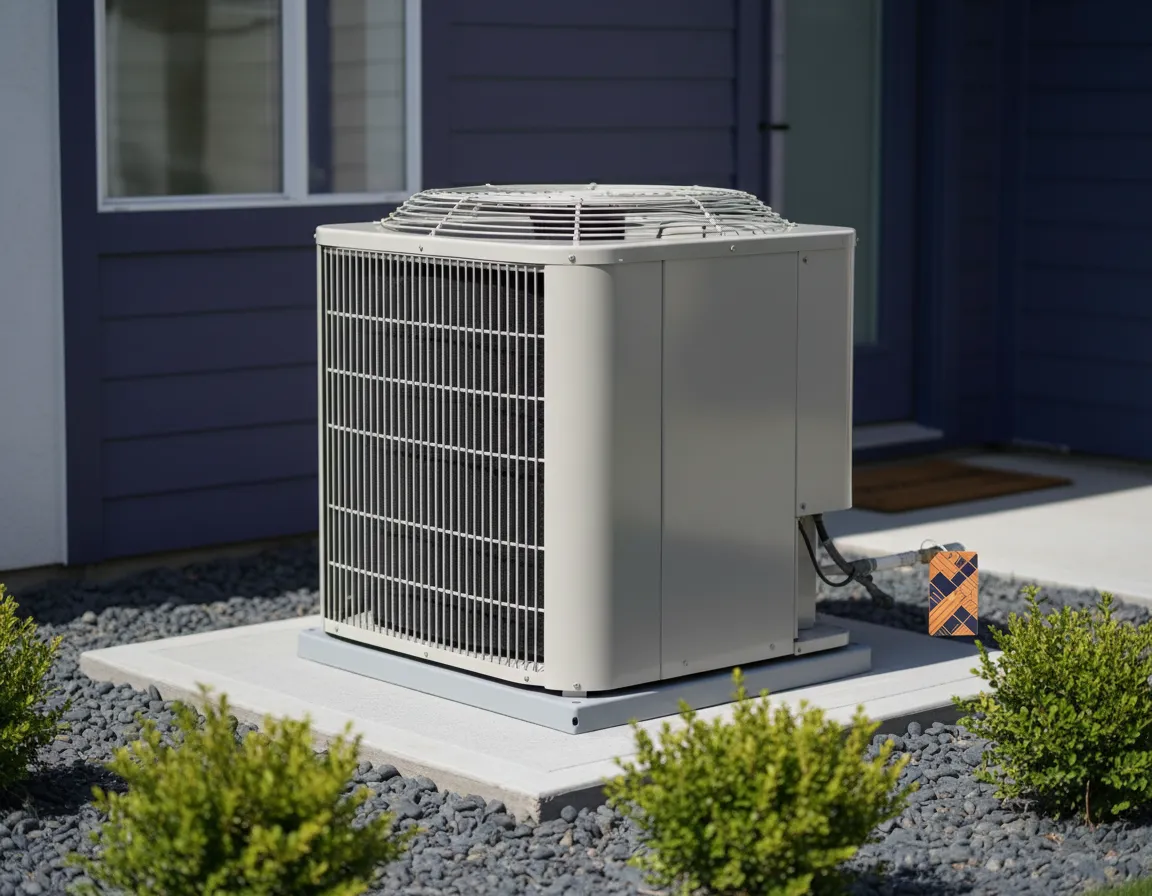 HVAC professional providing reliable service