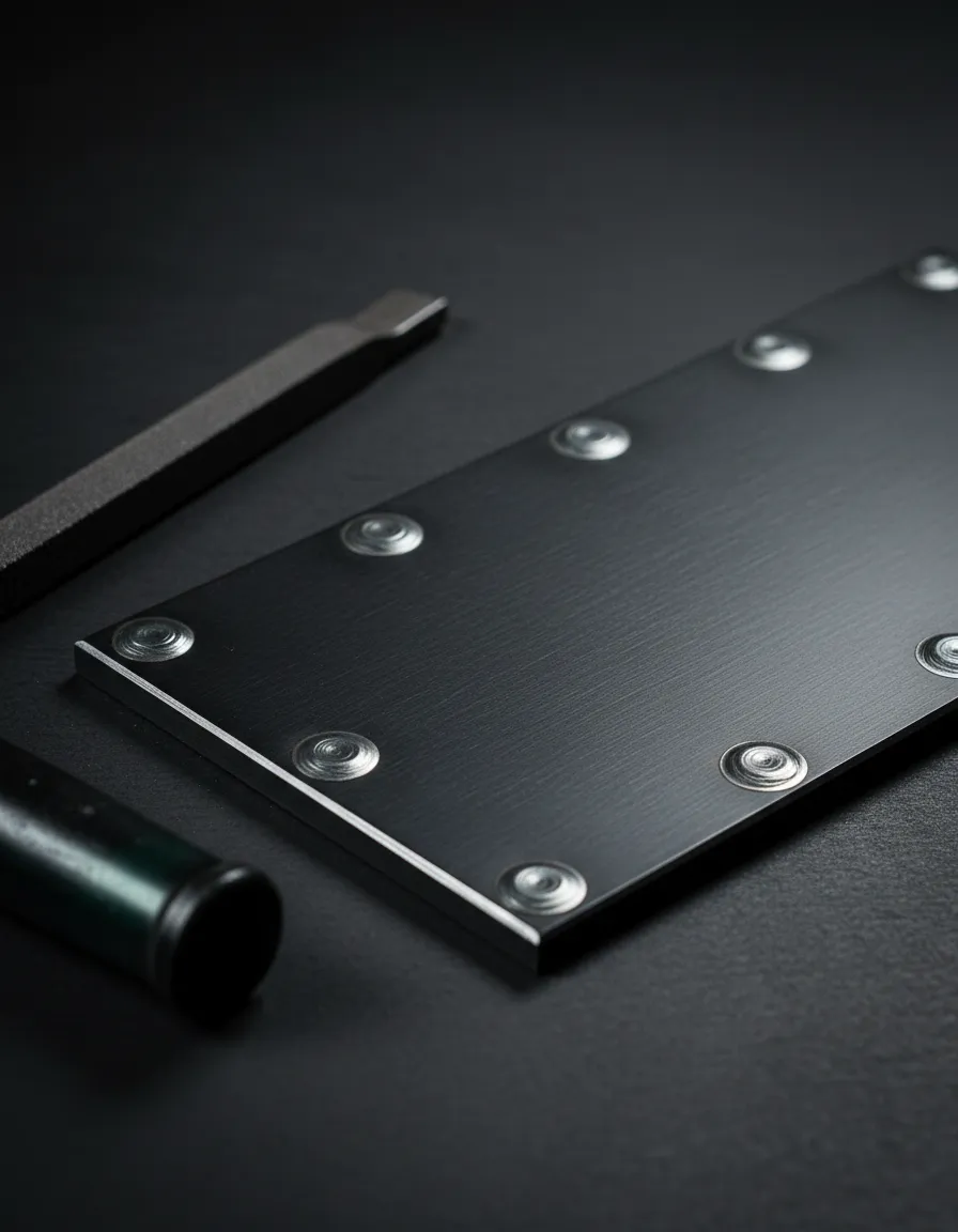 Custom architectural address plaques and small metalwork fabrication