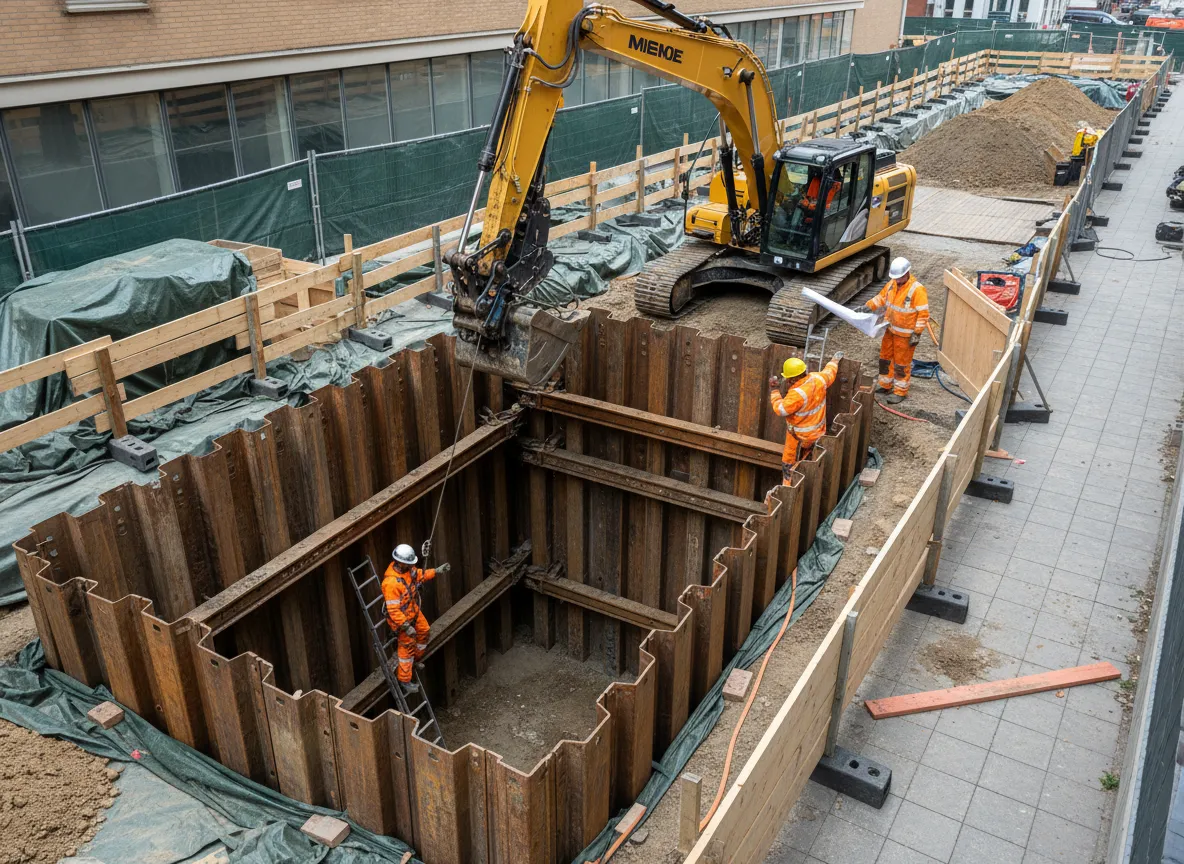 Placeholder for heavy excavation and shoring photo